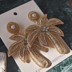 Sun Palm Earrings
