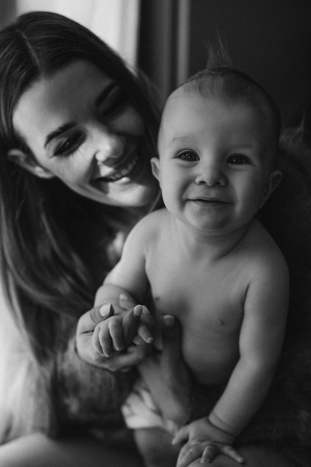 Mamm laacht mam Baby, Hänn zesummen
