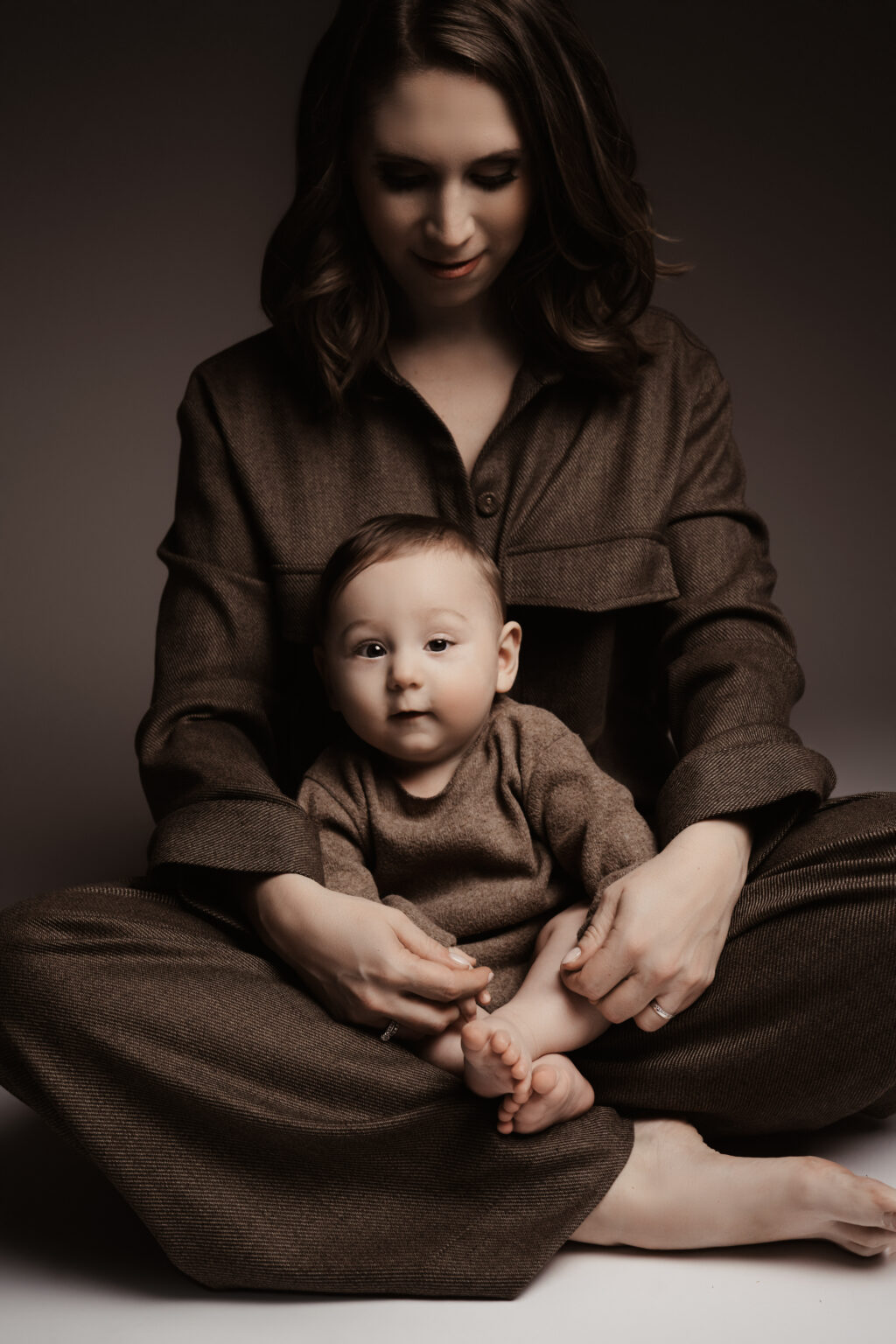 Mamm am Tweed, Baby am Schouss